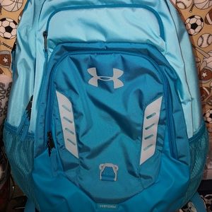 under armour light blue backpack